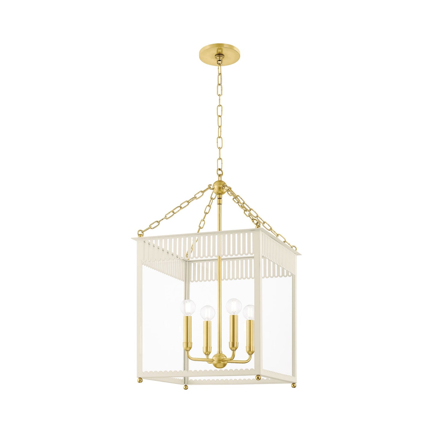 Rosalie Chandelier in Soft Cream (Large).