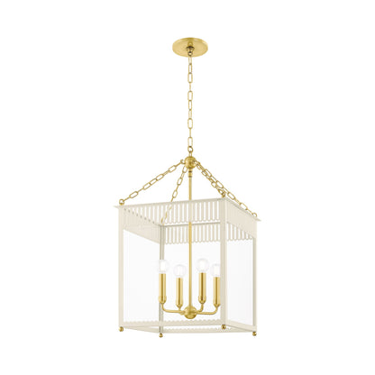 Rosalie Chandelier in Soft Cream (Large).