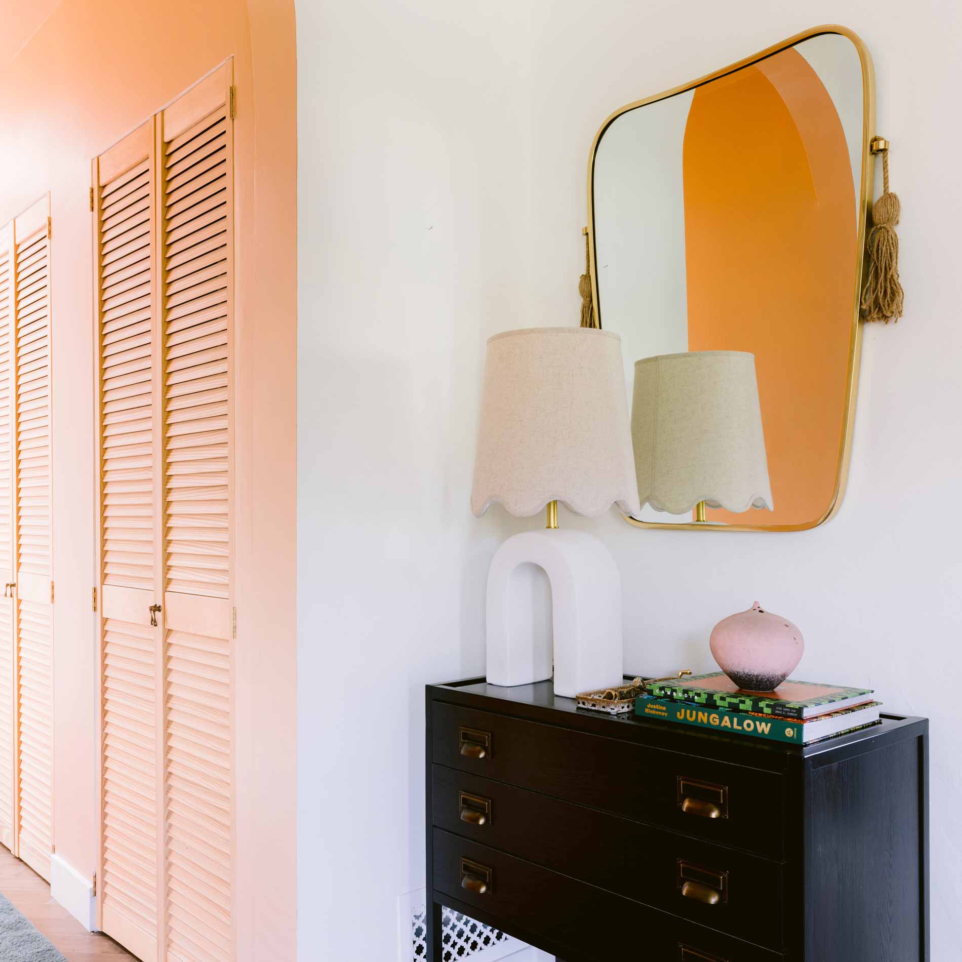 Roshani Table Light in living room.