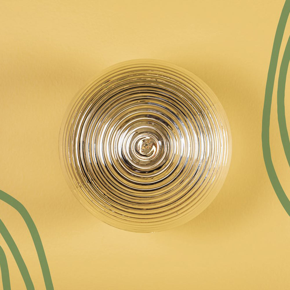 Sara Flush Mount Ceiling Light in Detail.
