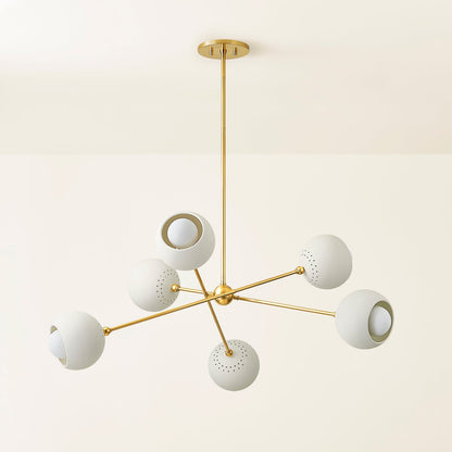 Saylor Chandelier in Detail.