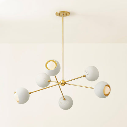 Saylor Chandelier in Detail.