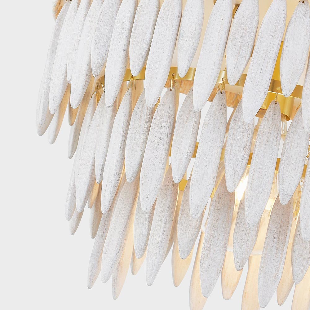 Tiffany Semi Flush Mount Ceiling Light in Detail.