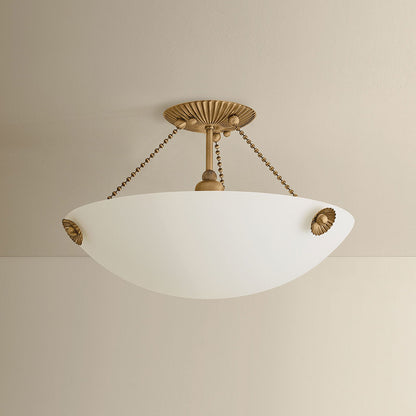 Vivienne Semi Flush Mount Ceiling Light in Detail.
