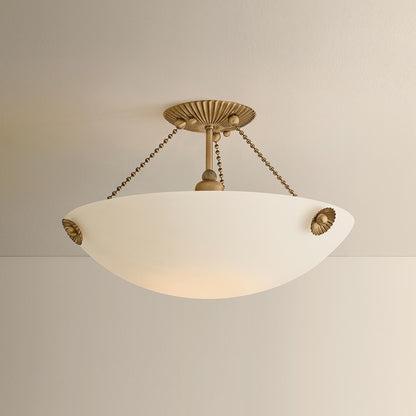 Vivienne Semi Flush Mount Ceiling Light in Detail.