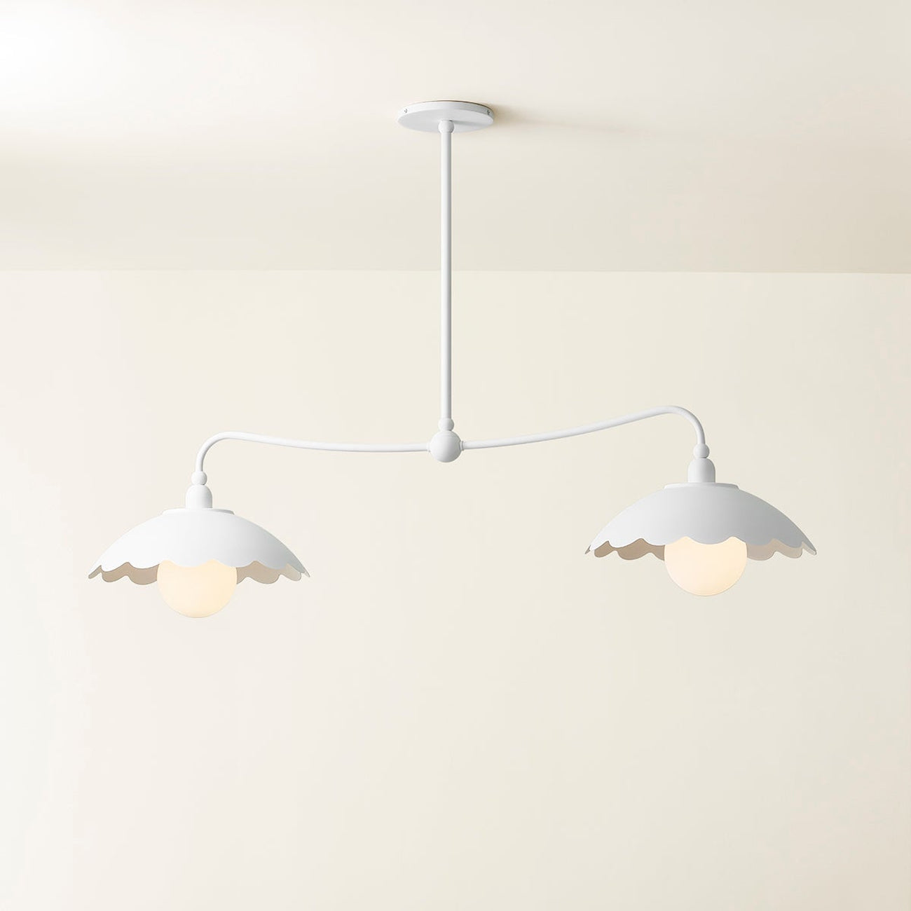 Yael Linear Pendant Light in Detail.