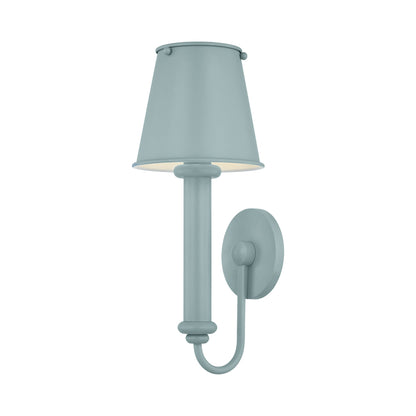 Yara Wall Light in Dusk Blue.