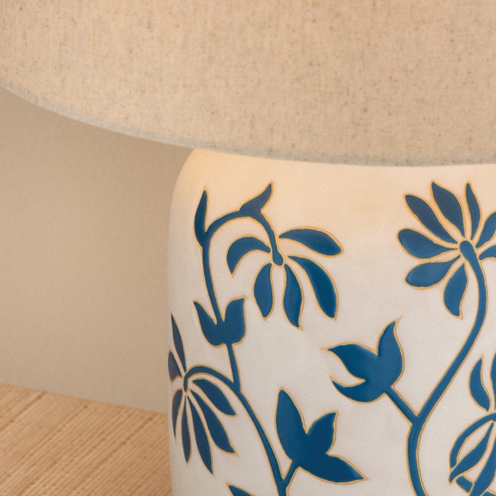 Yazmeen Table Lamp in Detail.