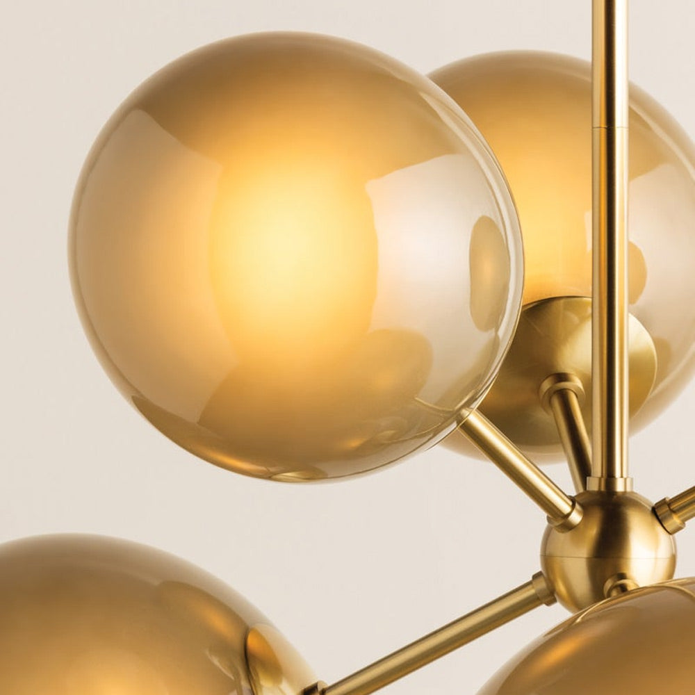 Zaley Chandelier in Detail.