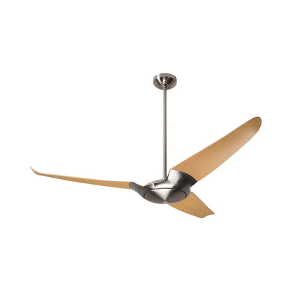 IC/Air 3 Ceiling Fan in Bright Nickel (Maple).