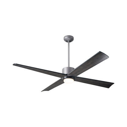 Nouveau DC LED Ceiling Fan in Graphite/Matte Black/Ebony.