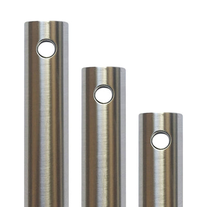 Standard Down Rod in Bright Nickel.