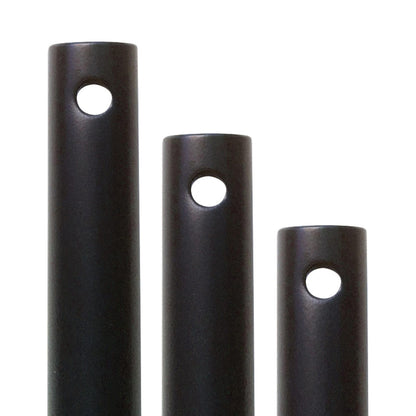 Standard Down Rod in Dark Bronze.