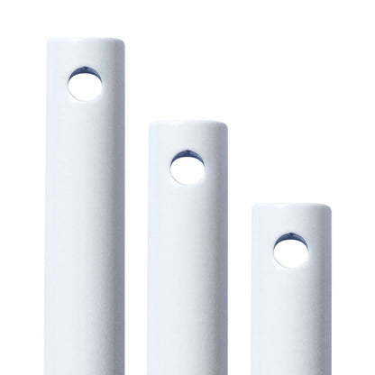 Standard Down Rod in Gloss White.