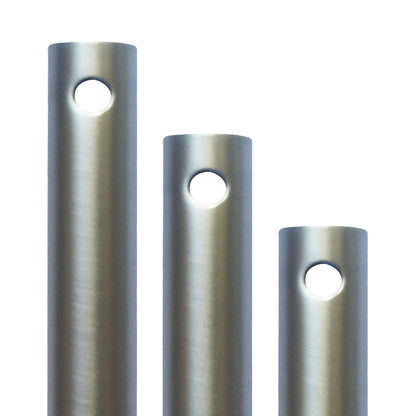 Standard Down Rod in Matte Nickel.