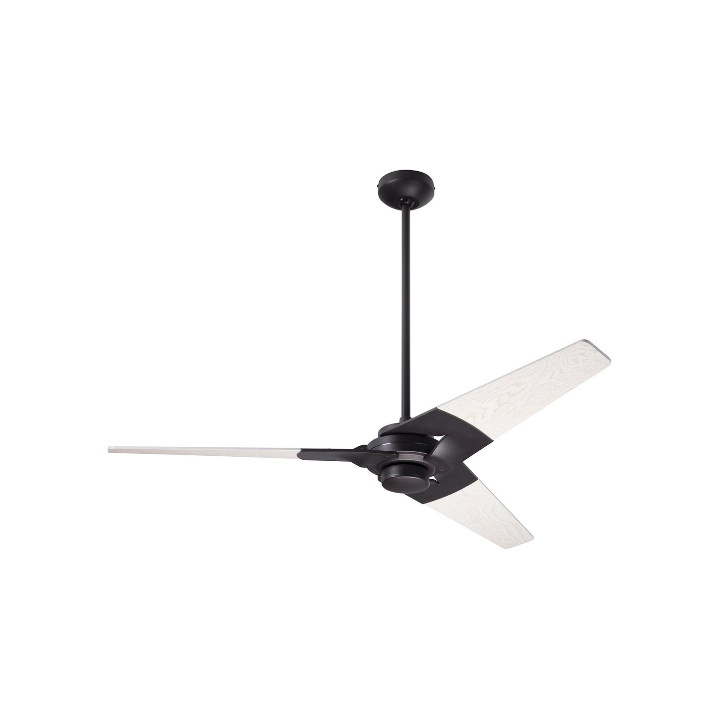 Torsion 52-Inch Ceiling Fan in Dark Bronze/Whitewash (52-Inch).