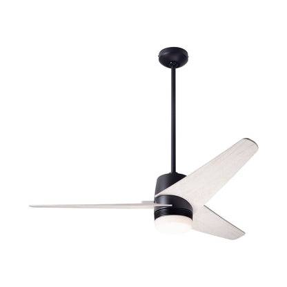 Velo DC LED Ceiling Fan in Dark Bronze/Whitewash.
