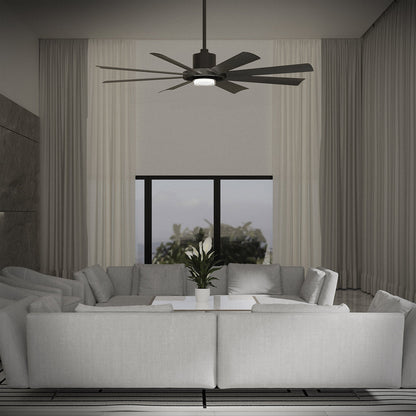 Aura 72-Inch Ceiling Fan in living room.