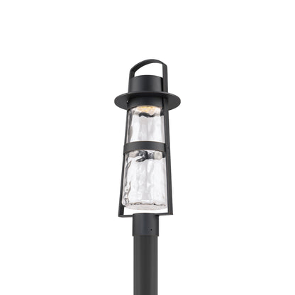 Balthus Outdoor LED Post Light in Oil Rubbed Bronze.