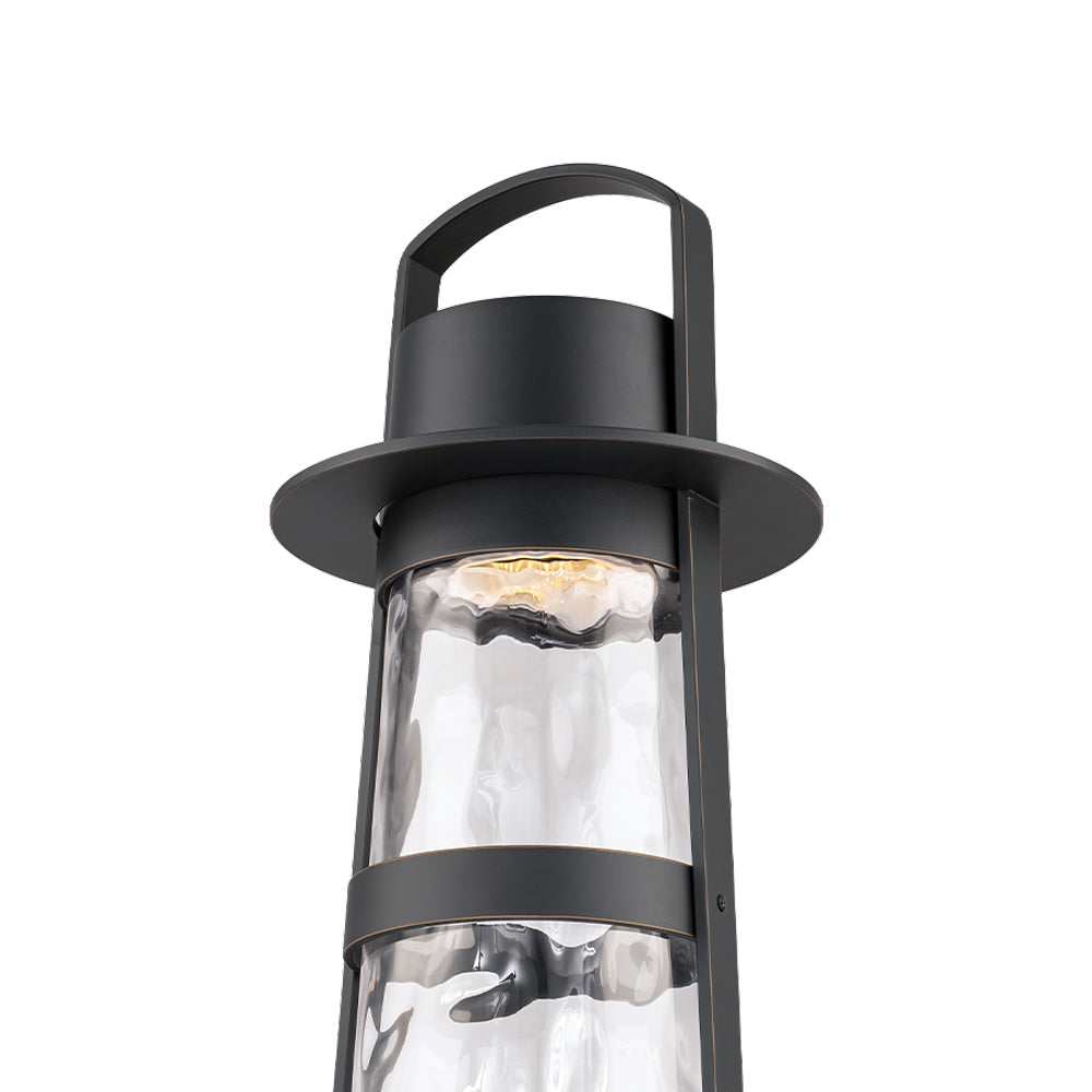Balthus Outdoor LED Post Light in Detail.