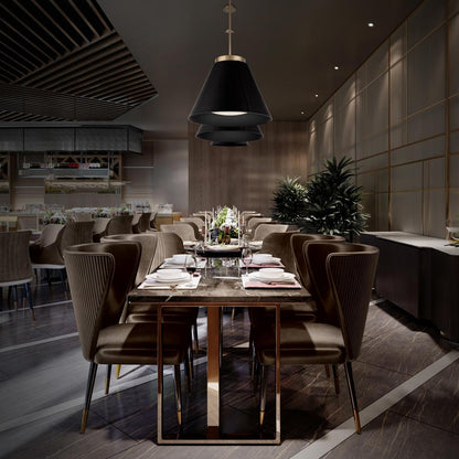 Bentley LED Pendant Light in Restaurant.