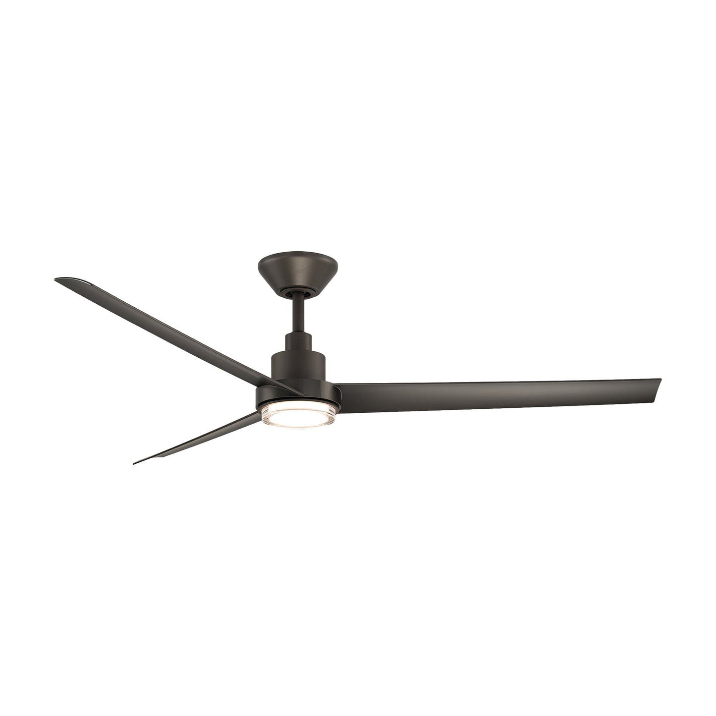 Bolo LED Ceiling Fan in Bronze (62-Inch).
