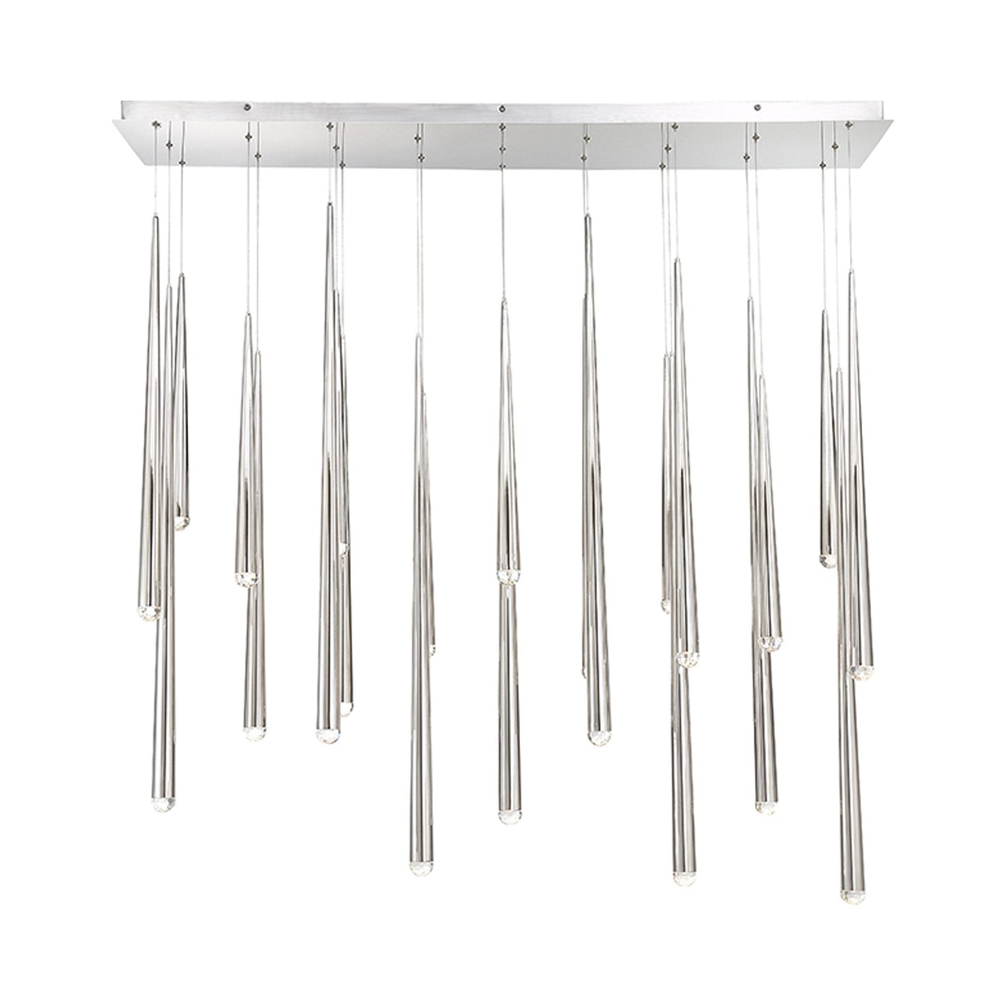 Cascade Linear LED Chandelier in Detail.