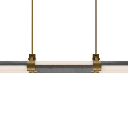 Catania LED Linear Pendant Light in Detail.