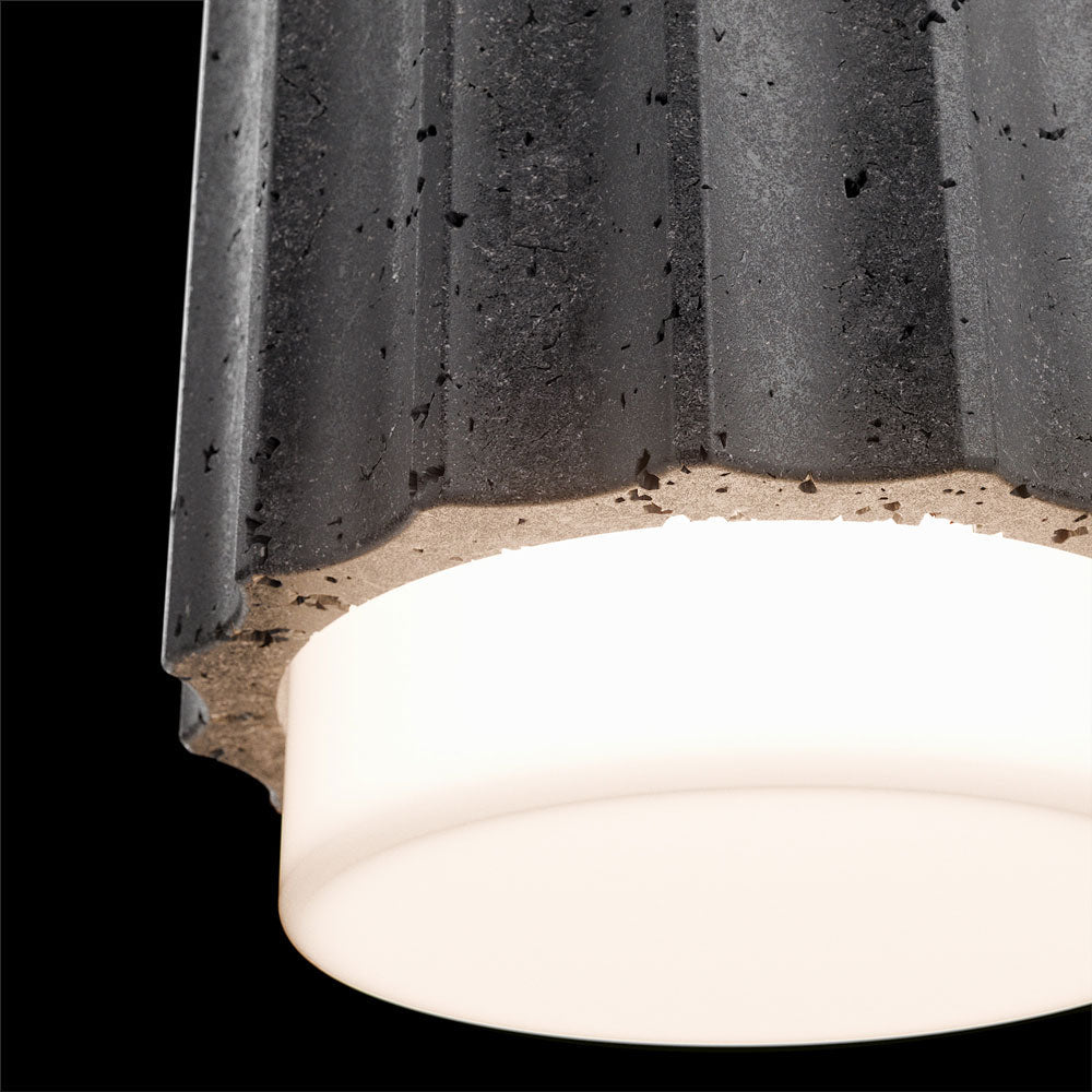 Caviar LED Flush Mount Ceiling Light in Detail.