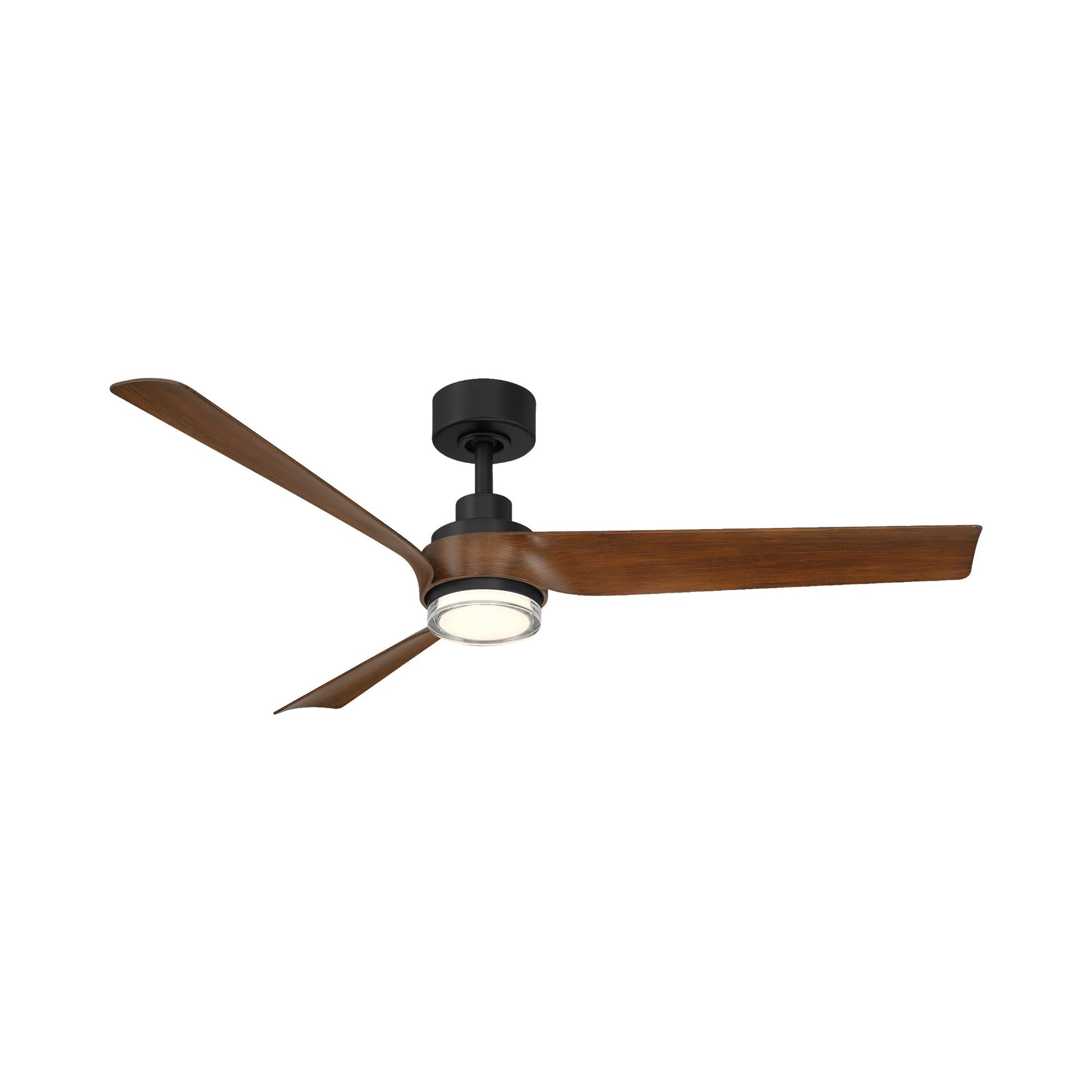 Chill Outdoor LED Ceiling Fan in Distressed Koa.