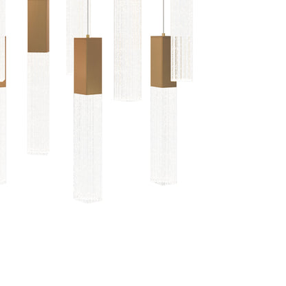 Cinema LED Linear Multi Light Pendant Light in Detail.