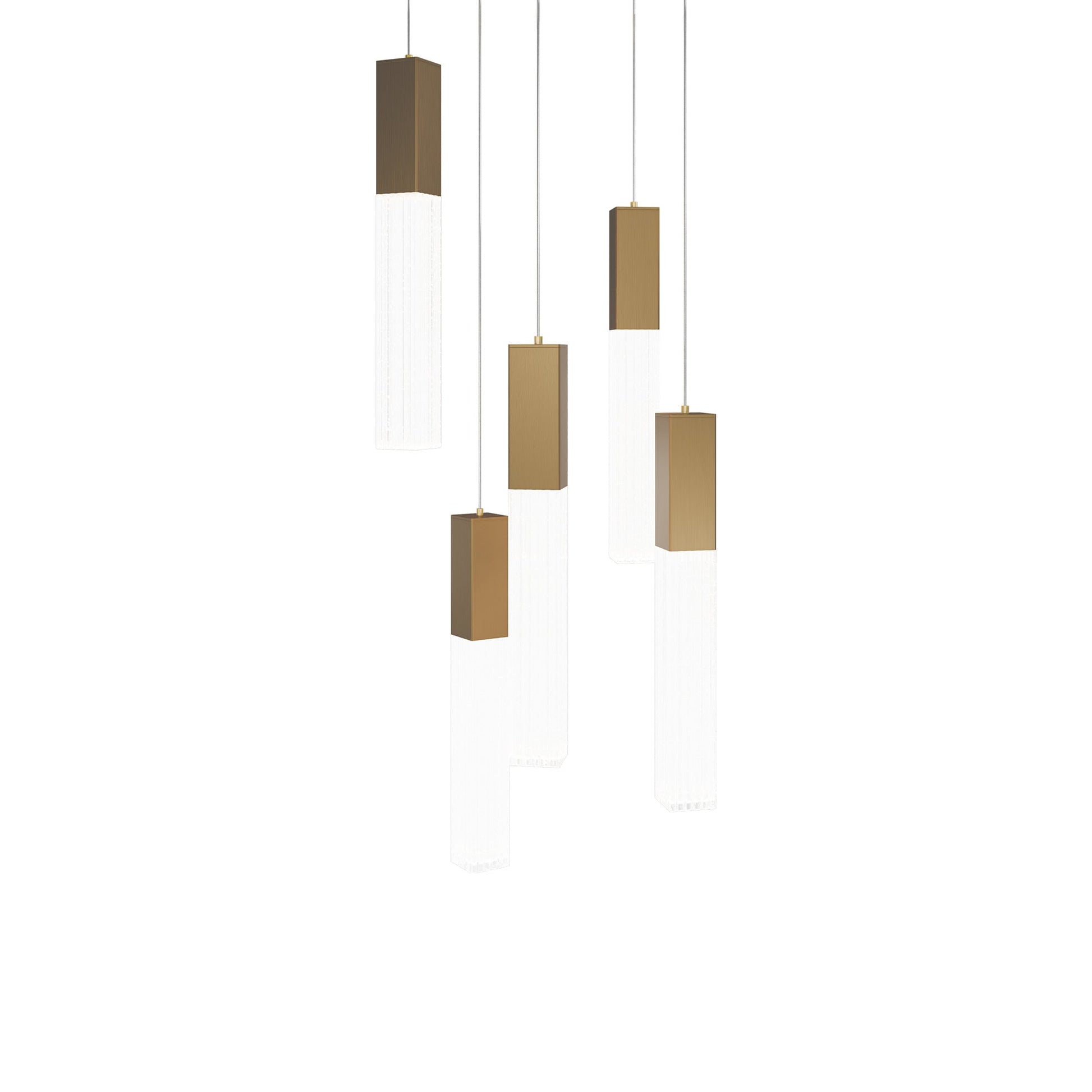 Cinema Round LED Multi Light Pendant Light.