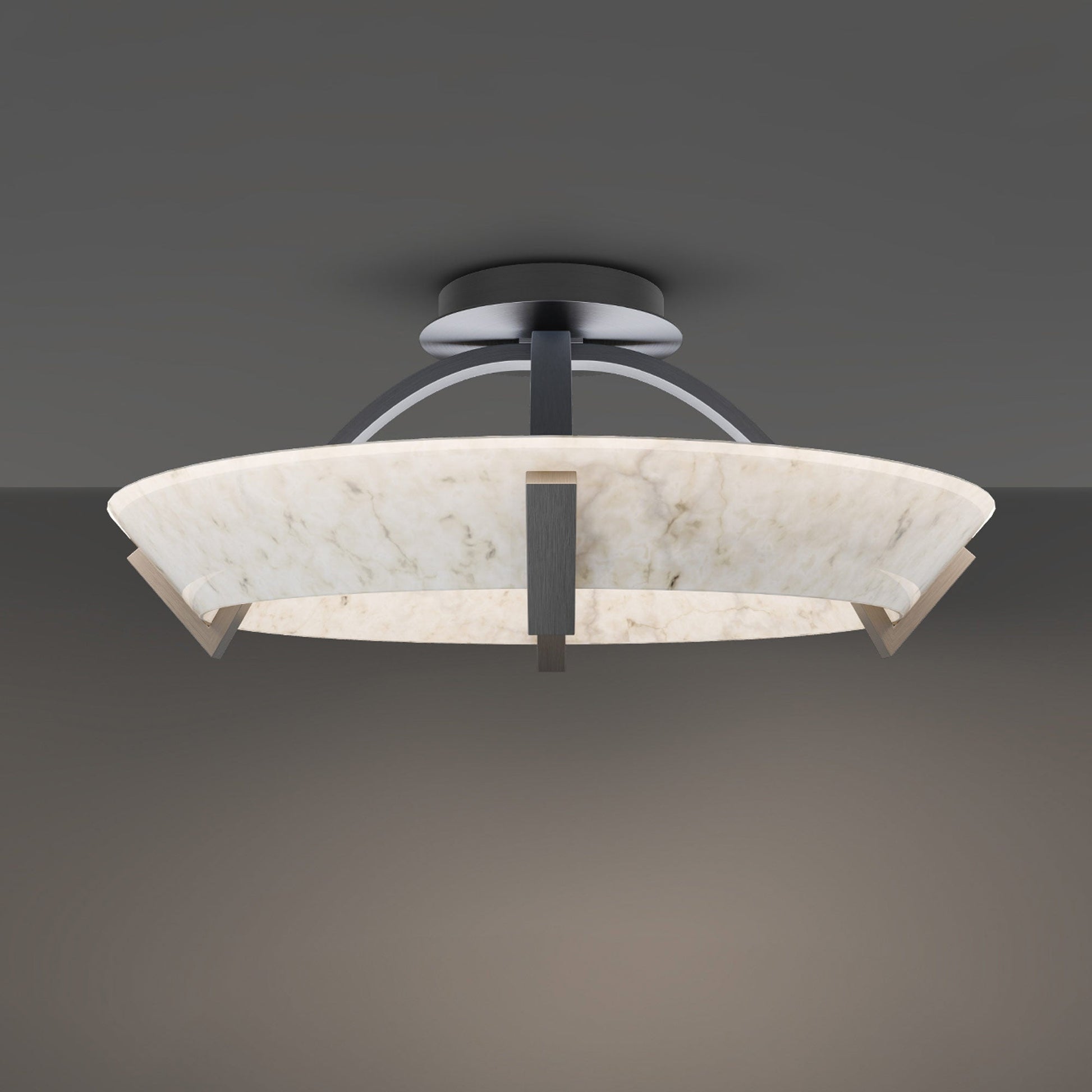 Copa LED Flush Mount Ceiling Light in Detail.