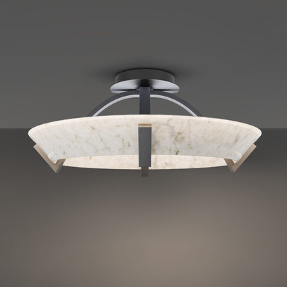 Copa LED Flush Mount Ceiling Light in Detail.