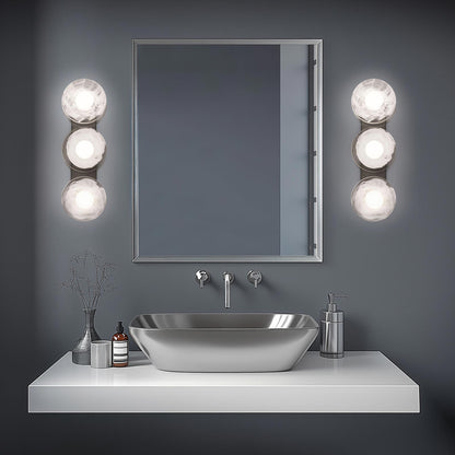 Fresco LED Bath Vanity Light in bathroom.