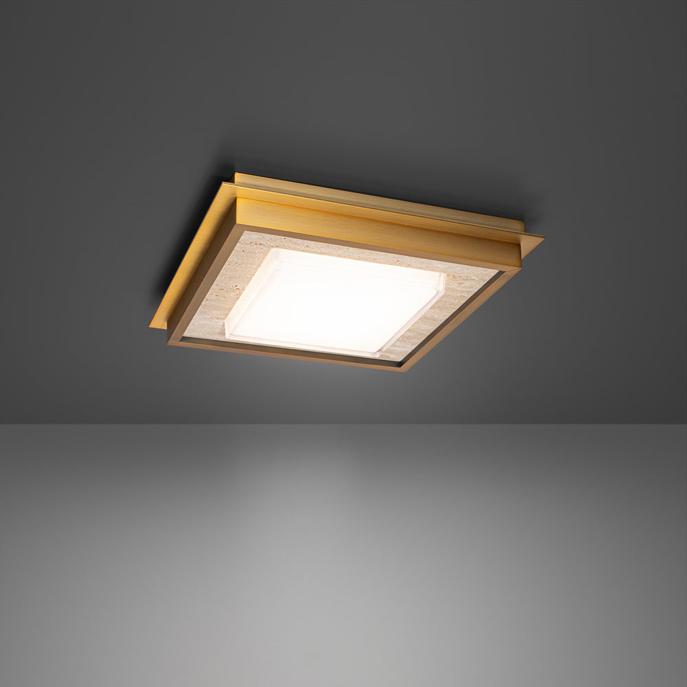 Grandstand LED Flush Mount Ceiling Light in Detail.