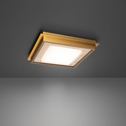 Grandstand LED Flush Mount Ceiling Light in Detail.