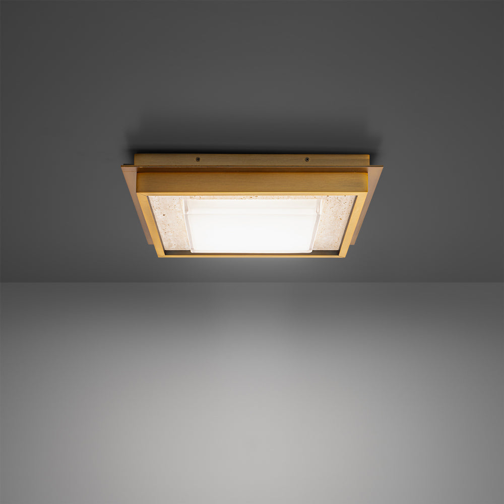 Grandstand LED Flush Mount Ceiling Light in Detail.