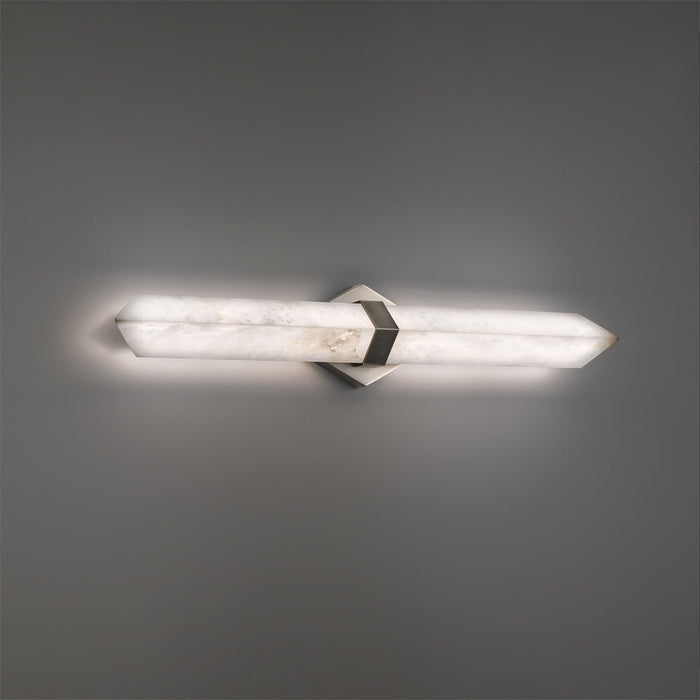 Javelin LED Bath Vanity Light in Detail.