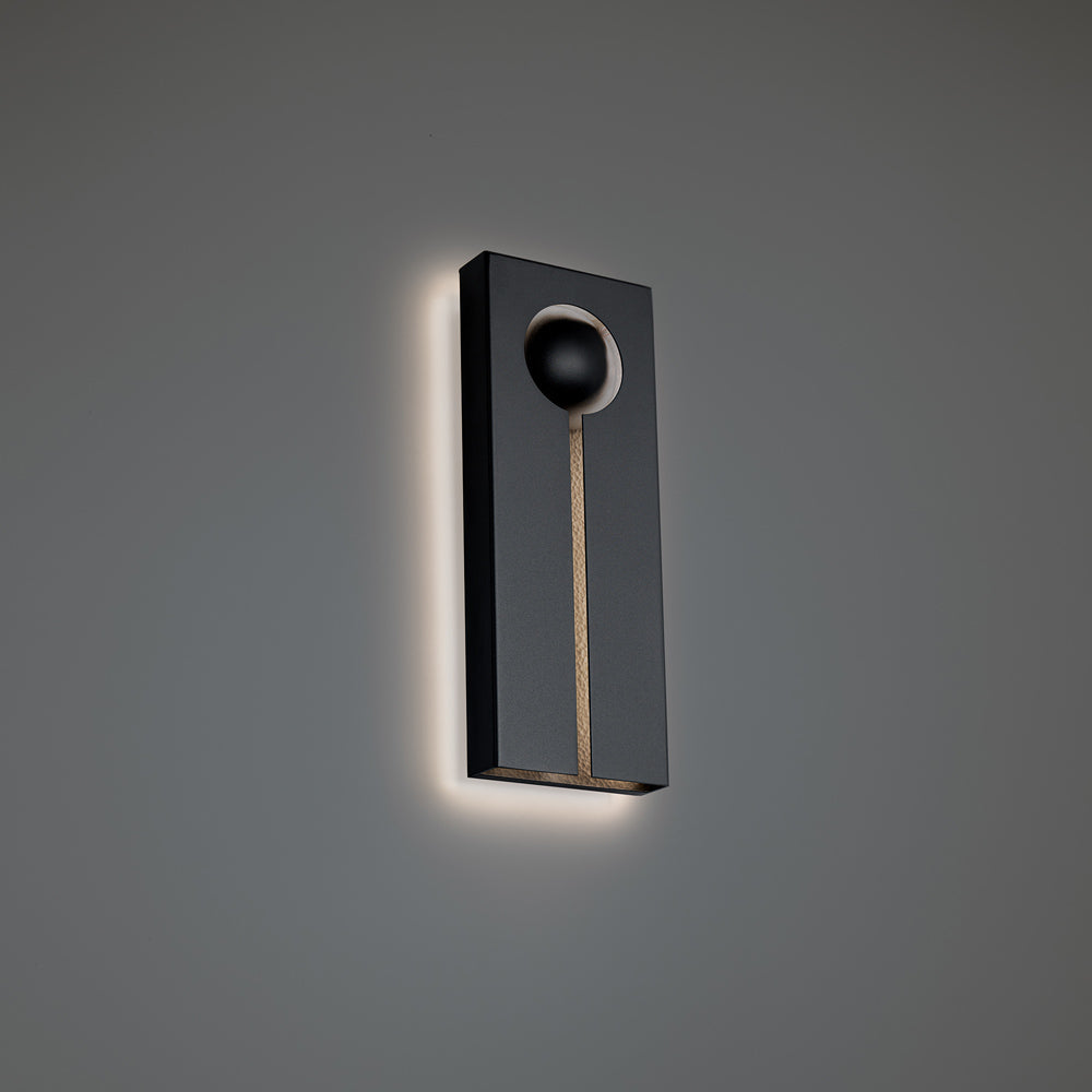 Keyhole Outdoor LED Wall Light in Detail.
