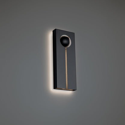 Keyhole Outdoor LED Wall Light in Detail.
