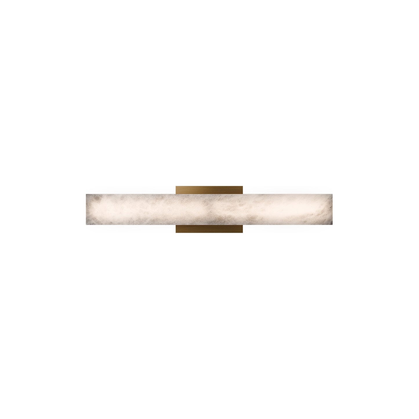 Lanza LED Bath Wall Light in Aged Brass (20-Inch).