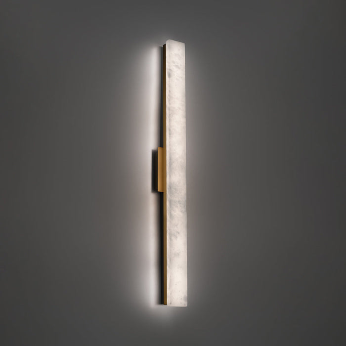 Lanza LED Bath Wall Light in Detail.