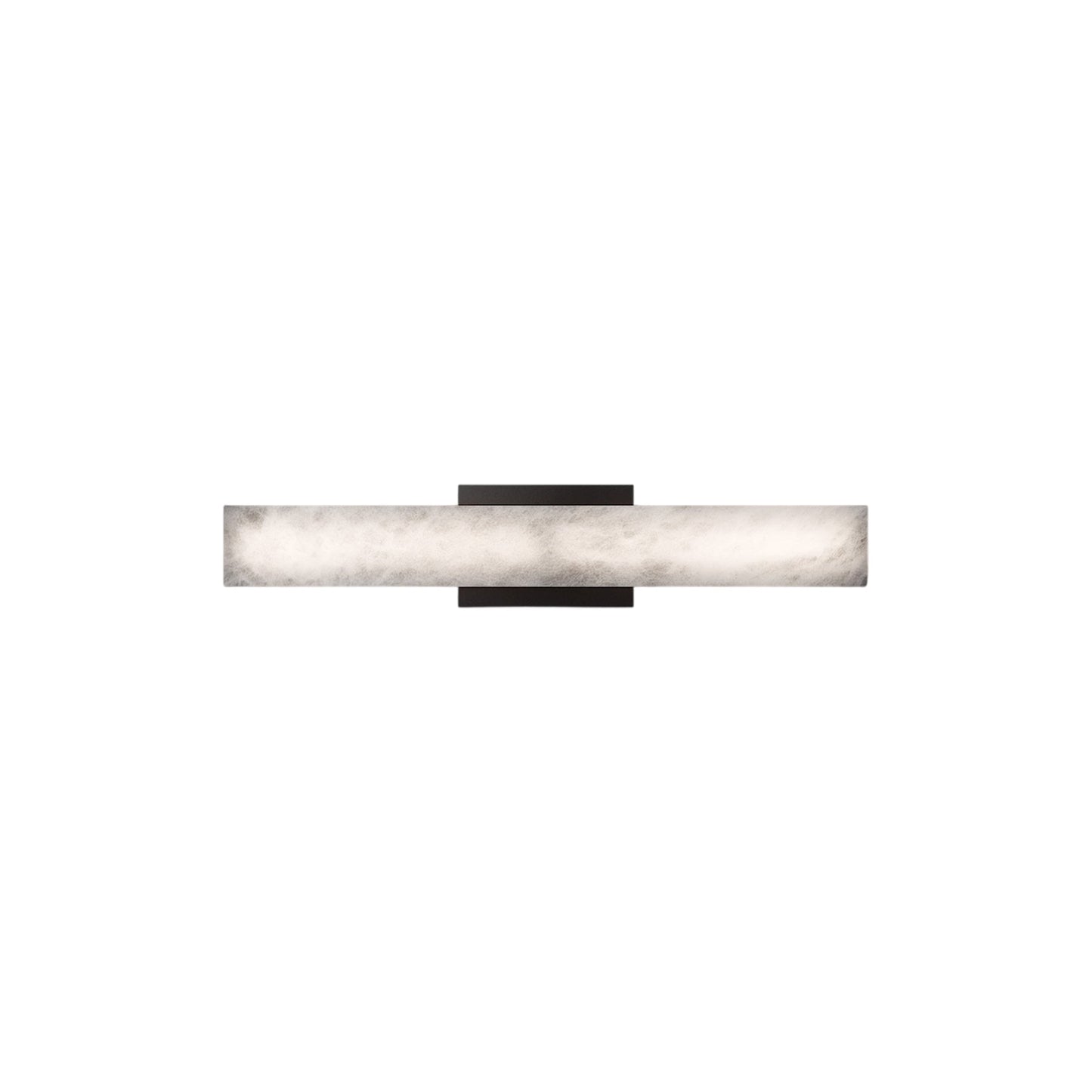 Lanza LED Bath Wall Light in Black (20-Inch).