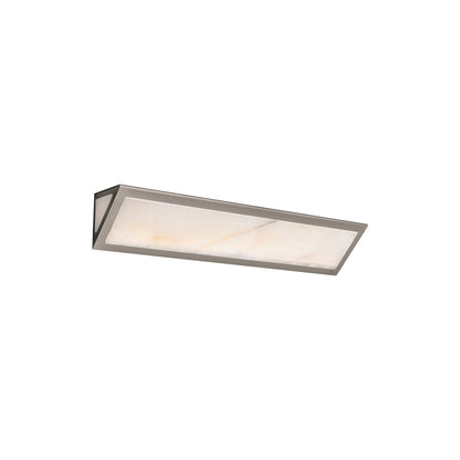 Lena LED Bath Vanity Light in Brushed Nickel (28-Inch).