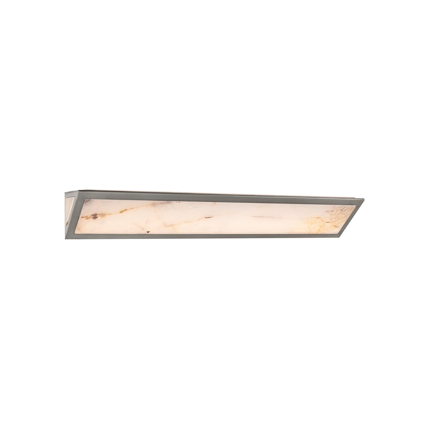 Lena LED Bath Vanity Light in Brushed Nickel (36-Inch).