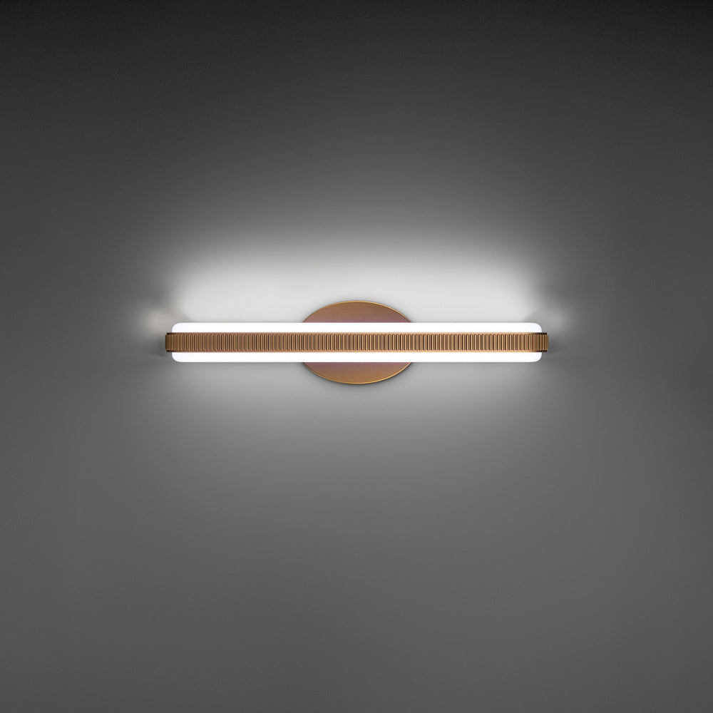 Mainline LED Bath Vanity Light in Detail.