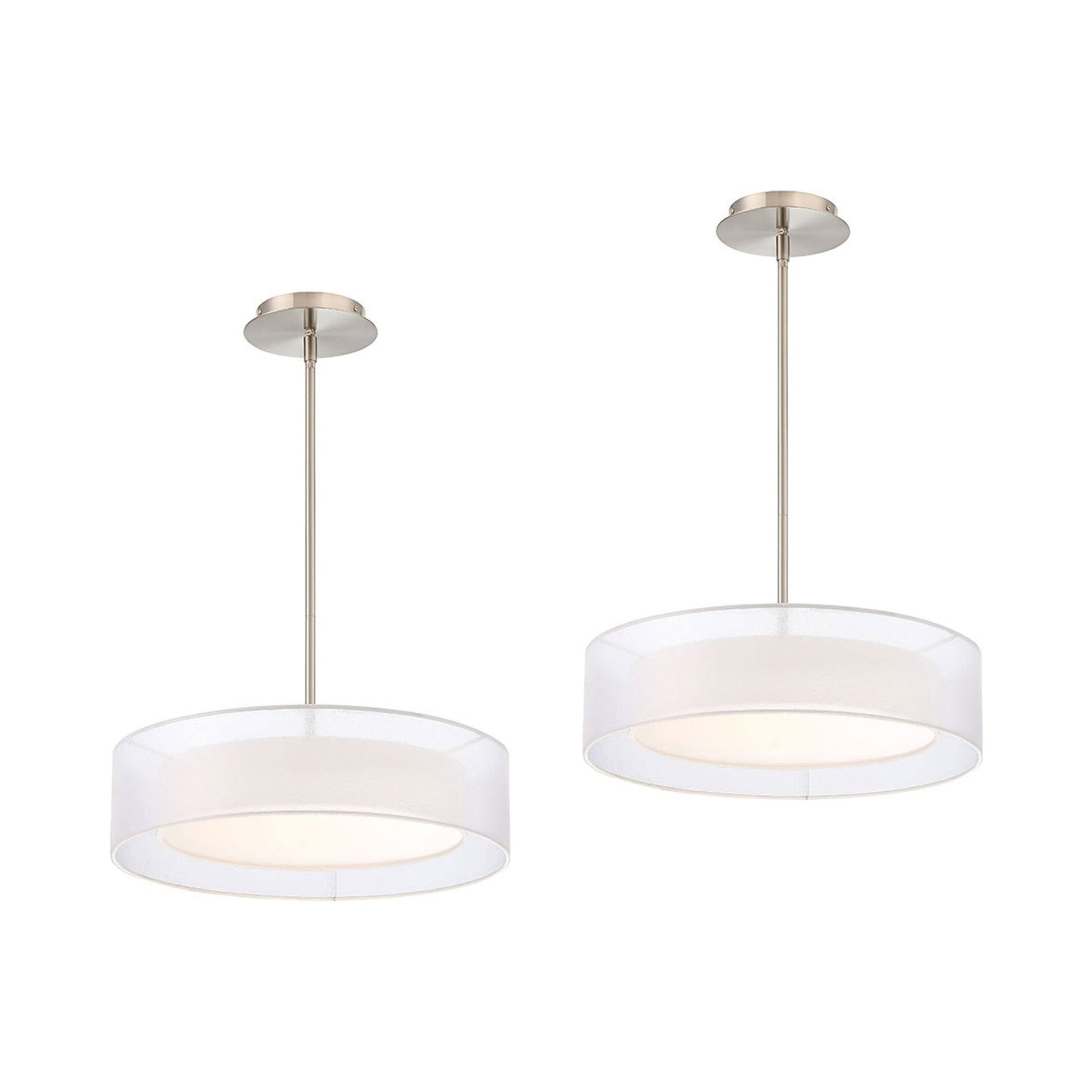 Metropolis LED Pendant Light (Pair).