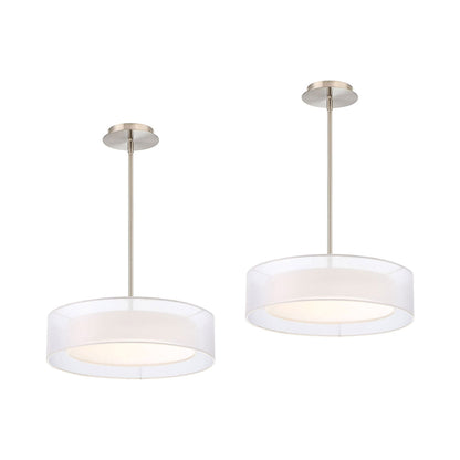 Metropolis LED Pendant Light (Pair).