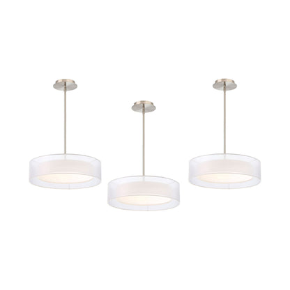 Metropolis LED Pendant Light (Trio).